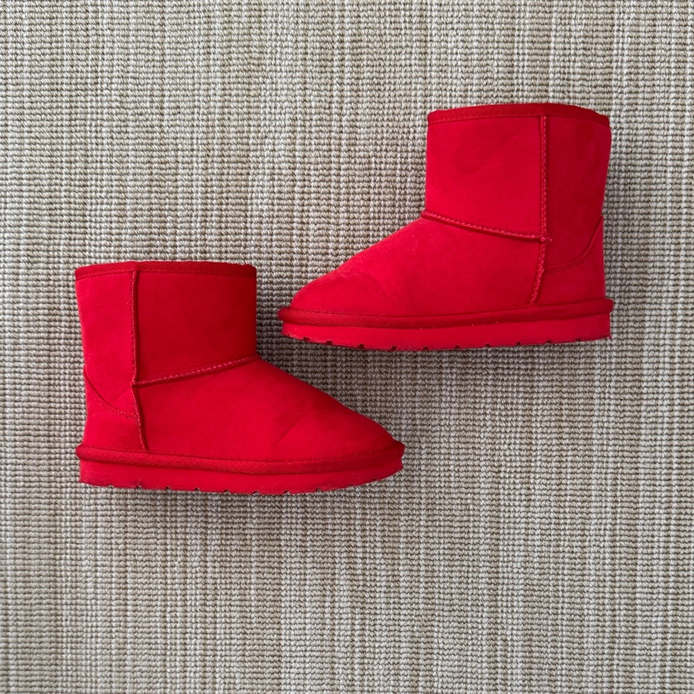 GAP Kids Vibrant Red Boots